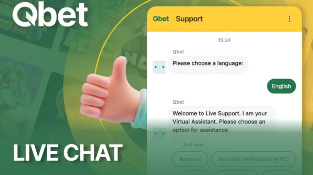 QBet live chat